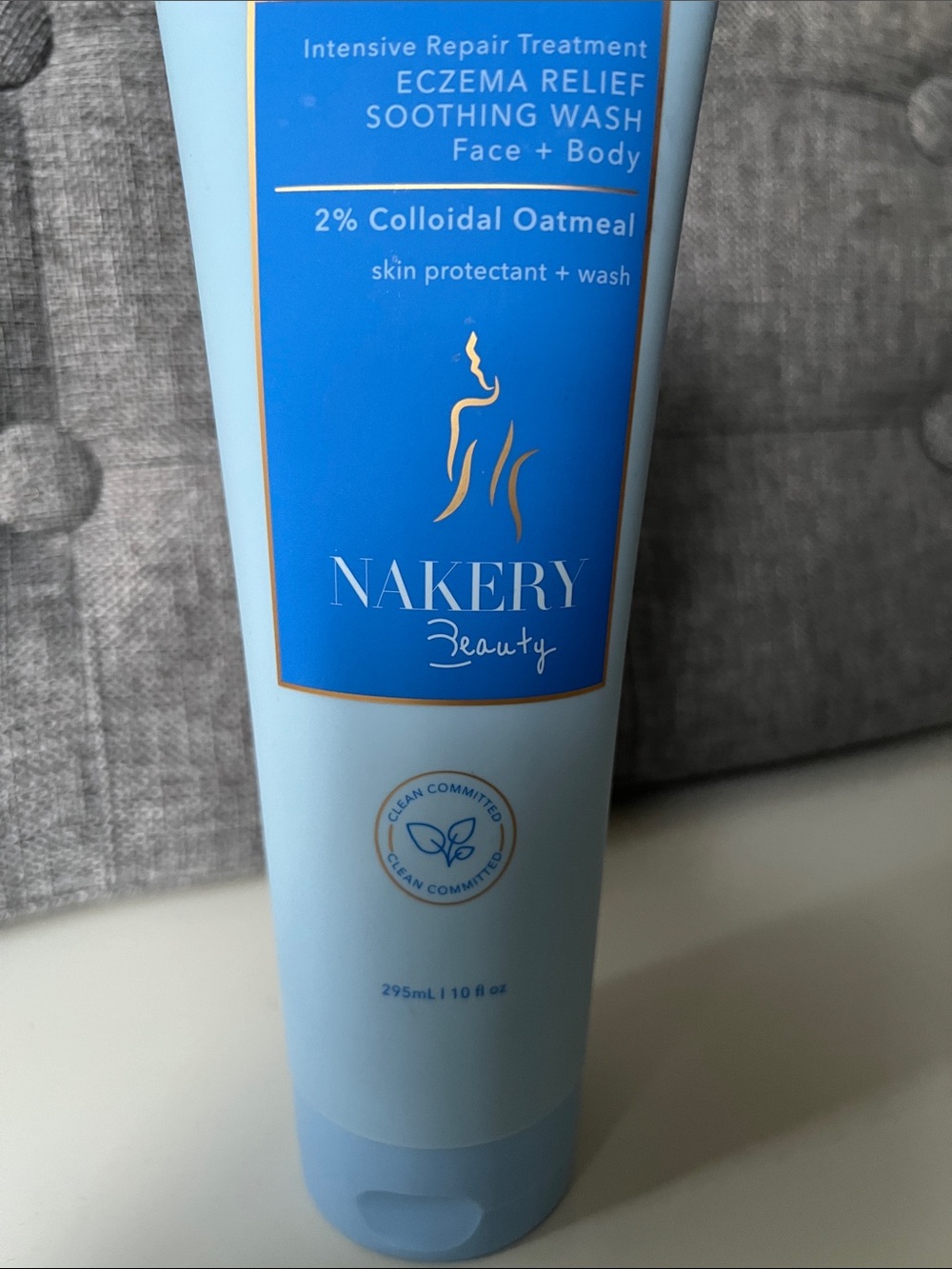 Nakery Beauty Eczema Relief Soothing Wash - Light Blue